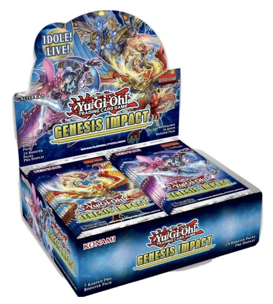 Yu-Gi-oH - GEIM - Genesis Impact Booster Box DE